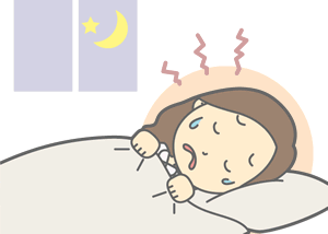 睡眠中の熱中症に注意